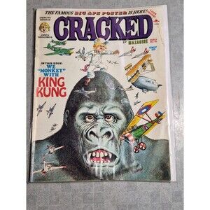 Cracked Magazine March 1977 #140 King Kung, The Blue Night, Shut-Ups